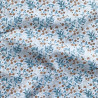 Printed Cotton TISANIA Mist / Camel
